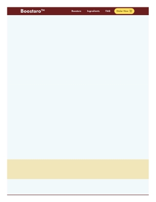 Boostaro – Official Boostaro Store