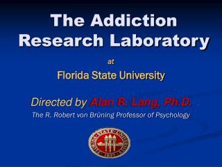The Addiction Research Laboratory