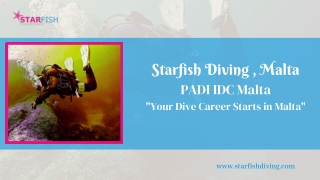PADI IDC Malta