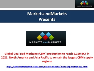 Coal Bed Methane Market Forecasts (2011 – 2021)