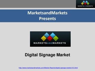 Digital Signage Market worth $13.2 Billion by 2016