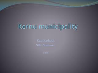 Kernu municipality