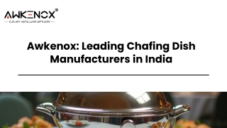 Chafing dish Manufacturers