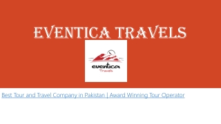 Best Tour and Travel Company in Pakistan | Award Winning Tour Operator