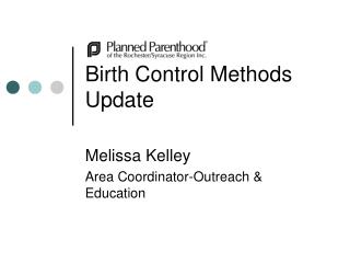 Birth Control Methods Update