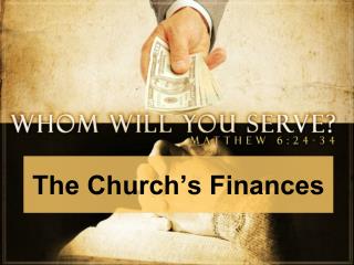 The Church’s Finances