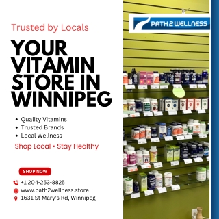Vitamin store in Winnipeg