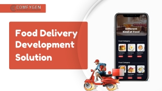 food delivery app development solution