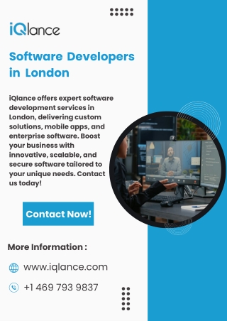 Custom Software Development Company in London | Hire Dedicated Developers