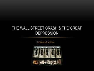 The Wall Street Crash & the great Depression