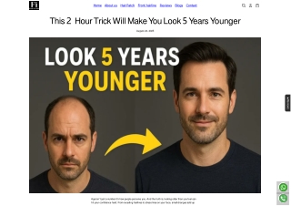 This 2 Hour Trick Will Make You Look 5 Years Younger