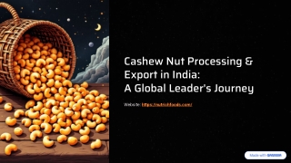 Premium Indian Cashew Exporter | Bulk & Retail Suppliers