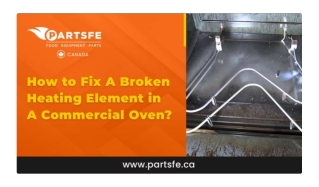 Broken Heating Element? Here’s How to Fix Your Commercial Oven