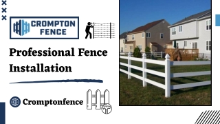 Metal Fence Installers - Crompton Fence