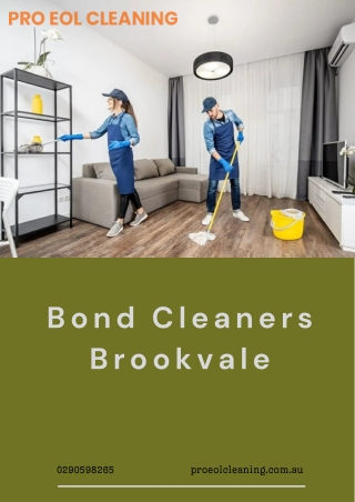 Bond Cleaners Brookvale