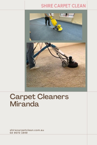 Carpet Cleaners Miranda