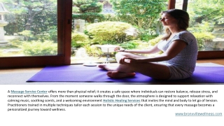 Massage Spa Services