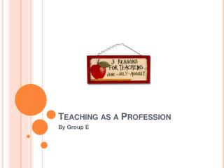 powerpoint presentation on teaching as a career