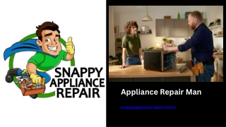 Appliance Repair Man - snappyappliancerepair.online