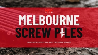 Book Your Service with Certified Screw Piling Contractors in Melbourne