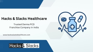 Trusted Derma PCD Franchise Company in India