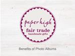 Leather Photo Albums and Unique Gifts At Paper High