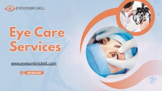 Scleral Contact Lenses for Maximum Comfort | Eyes on Brickell