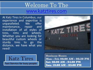Columbus Tire Shop - Tire Repair