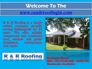 Metal Roofing Indianapolis - Commercial Roofing Contractor - Roof Repair