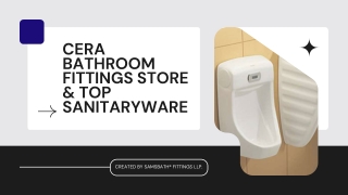 Cera Bathroom Fittings Store & Top Sanitaryware Dealer