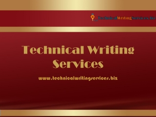 technical writing service