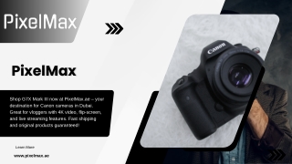 G7X Mark III – Buy Canon’s Latest Compact Camera in Dubai
