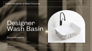 Designer Wash Basin