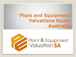 Plant & Equipment Valuations SA – Certified Asset Experts