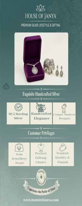 House of Janya – Your Destination for Timeless Silver