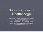 social services in chattanooga