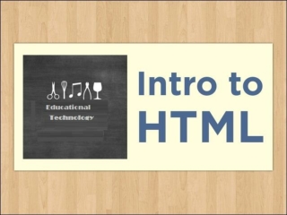 Introduction To HTML