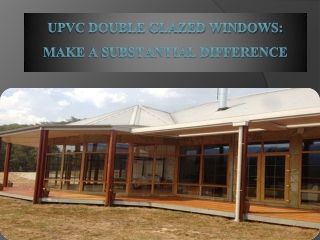 UPVC Double Glazed Window Installations