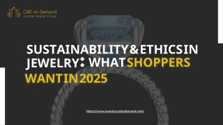 Sustainability & Ethics in Jewelry: What Shoppers Want in 2025