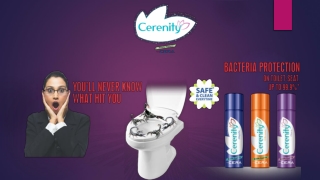 Cerenity Toilet Seat Sanitizer For Woman Health Care