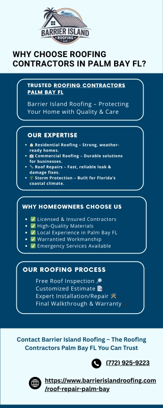 Roofing Contractors Palm Bay FL