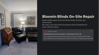 Blind Repair Near Me – Quality Service for Every Home