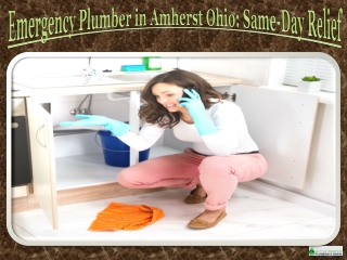 Emergency Plumber in Amherst Ohio Same-Day Relief