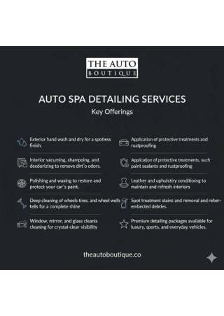 Ultimate Auto Spa Detailing: Restore, Protect, Shine