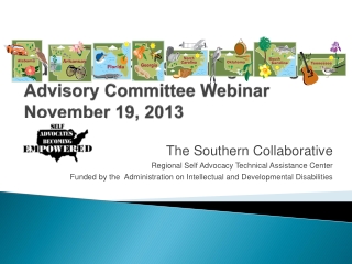 Our Community Standing Strong Advisory Committee Webinar November 19, 2013