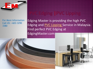 High Class PVC Lipping and Furniture Fittings Service in Mal