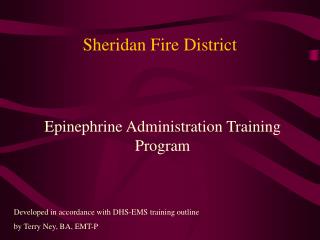 Sheridan Fire District