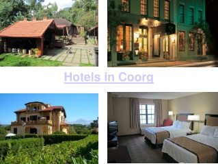 Coorg Places to Stay