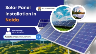 Solar Panel Installation in Noida