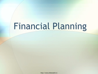 Financial Planning